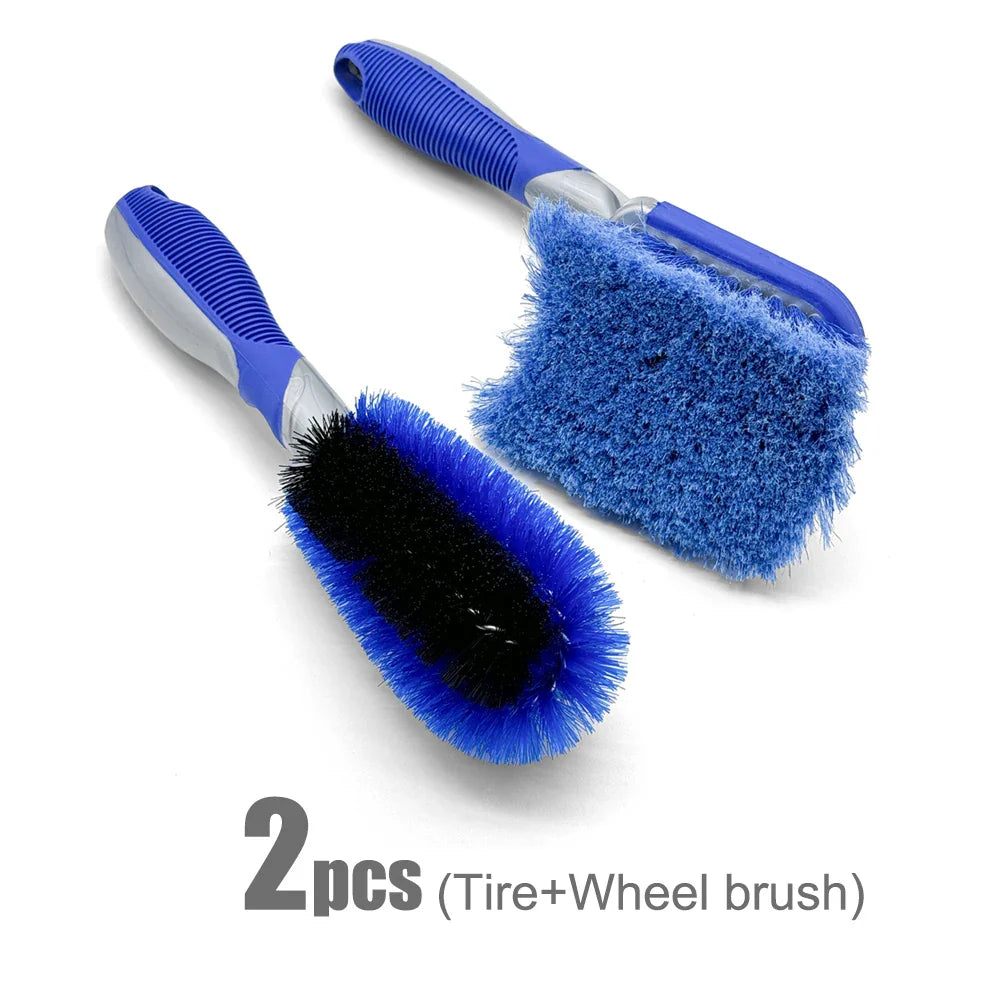 AutoBrite Tire Brush Set