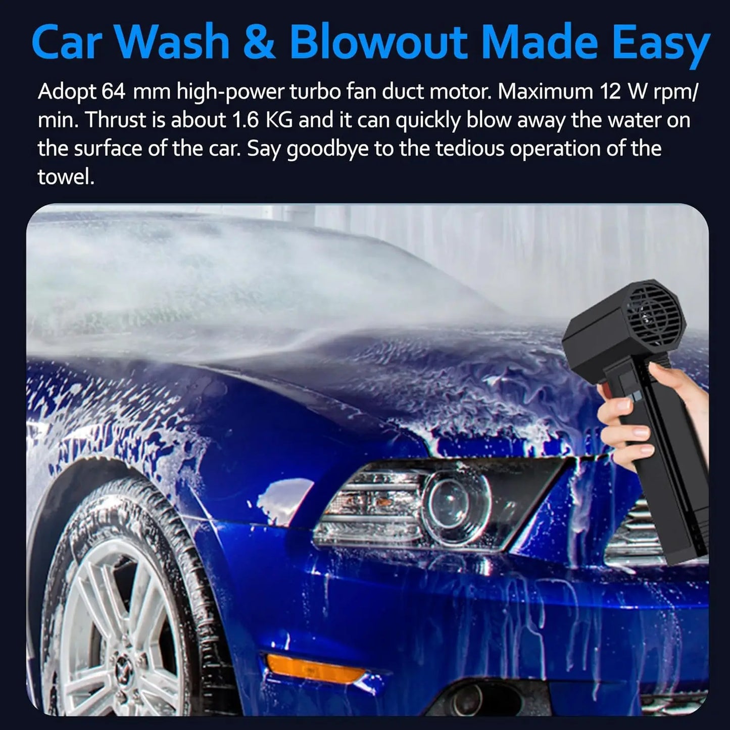 High-Power Turbo Fan