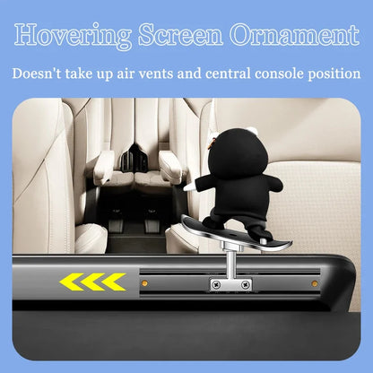 Cartoon Skateboard Bear