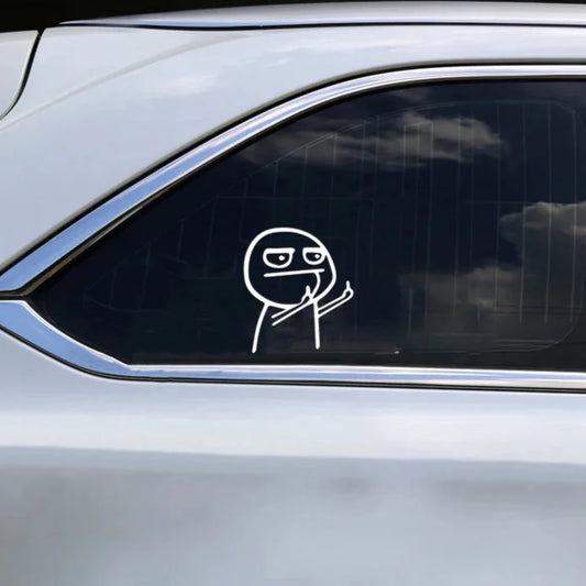 Creative Middle Finger Sticker