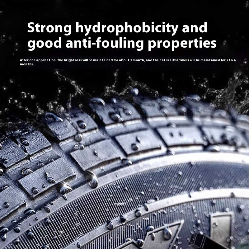 Tire Shine + Brush Kit