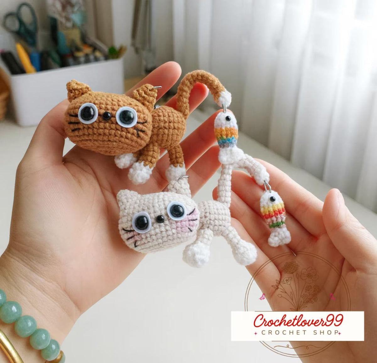 25 Mini Amigurumi Häkelanleitungen – PDF Bundle für Schlüsselanhänger & kleine Geschenke