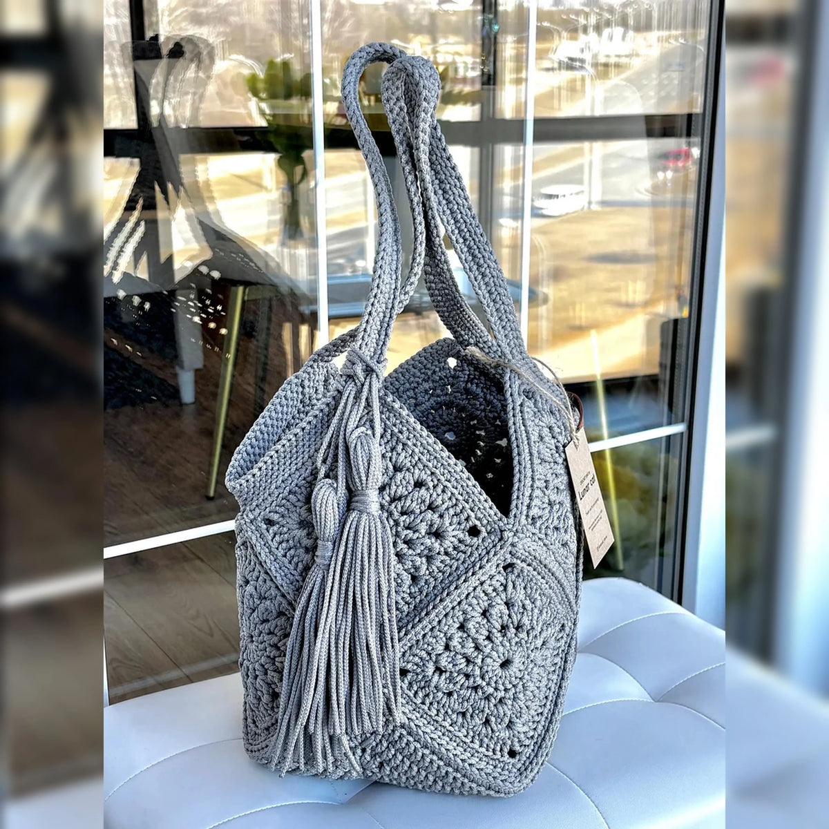 Market Bag PDF-Häkelanleitung – Stilvolle Tasche selbst häkeln