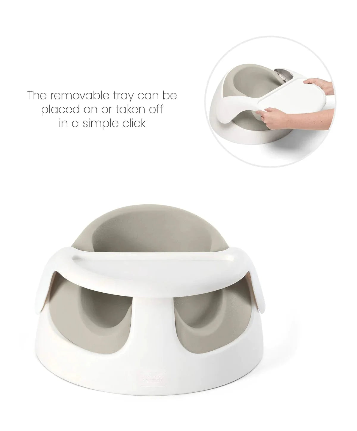 Baby Snug and Activity Tray - Clay