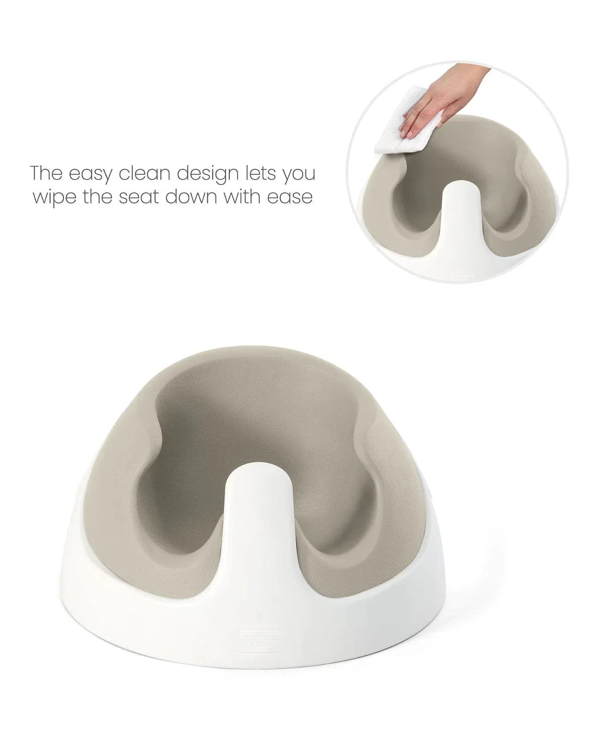 Baby Snug and Activity Tray - Clay